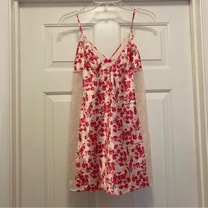 Victoria's Secret Pink Floral Chemise, size S